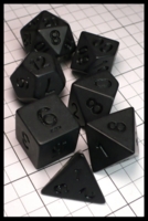 Dice : Dice - Dice Sets - Allrich Black with Dull Finish and un inked Numerals - Temu Mar 2024
